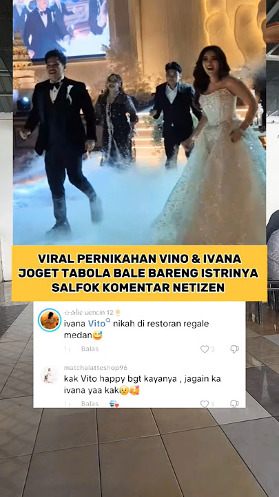 Vito Sinaga and Ivana's Wedding Moment: Tabole Bale Dance with His Wife Makes Them Adorable