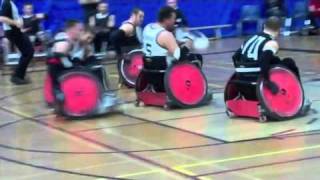 Wheelchair Rugby Hard Hits - Vancouver Invitational