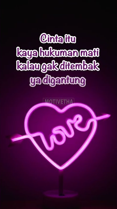 KATA KATA GOMBAL BIKIN BAPER - Cinta