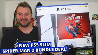 NEW PS5 Slim Spider-Man 2 Bundle BLACK FRIDAY DEAL Unboxing 