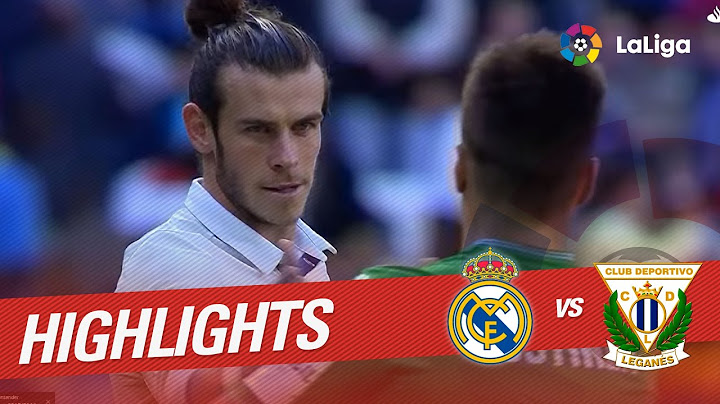 Resumen de Real Madrid vs CD Leganés (3-0)