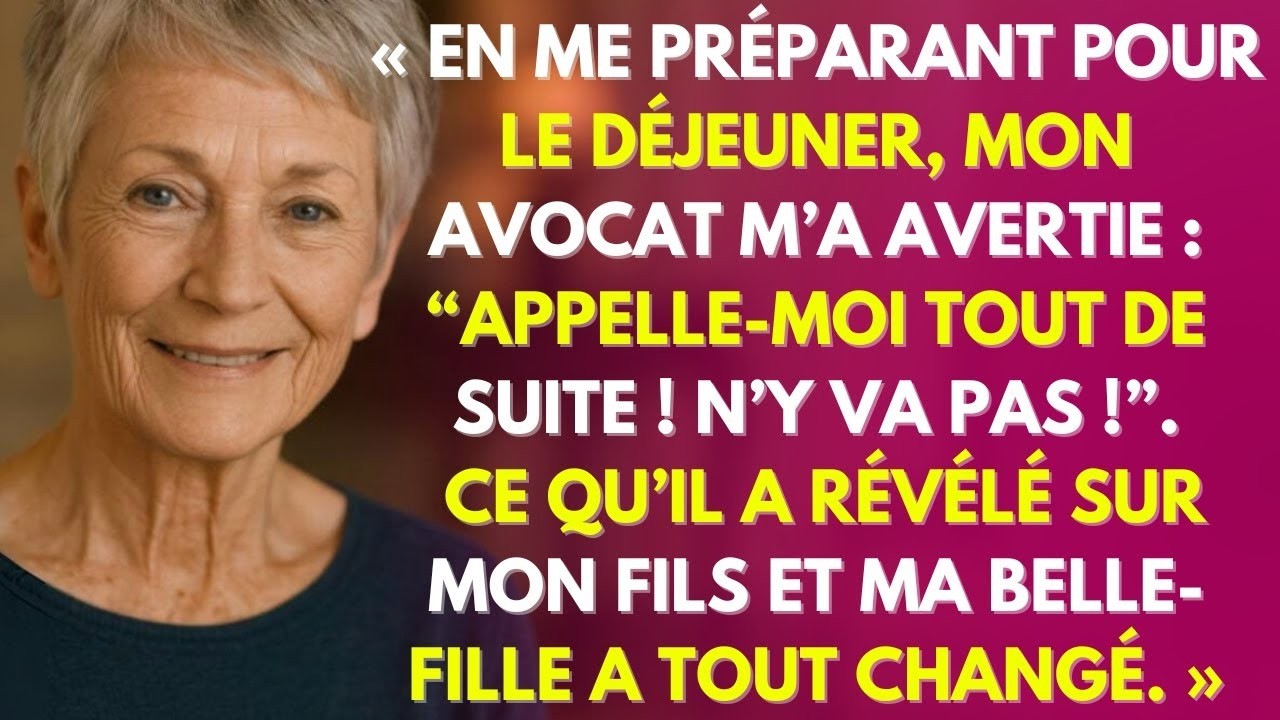Mon fils et ma belle-fille voulaient me briser, jusqu’à ce qu’un appel de mon avocat renverse tout.