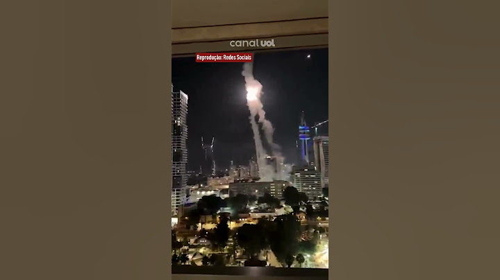 Irã ataca Israel com centenas de mísseis contra Tel Aviv; veja vídeos