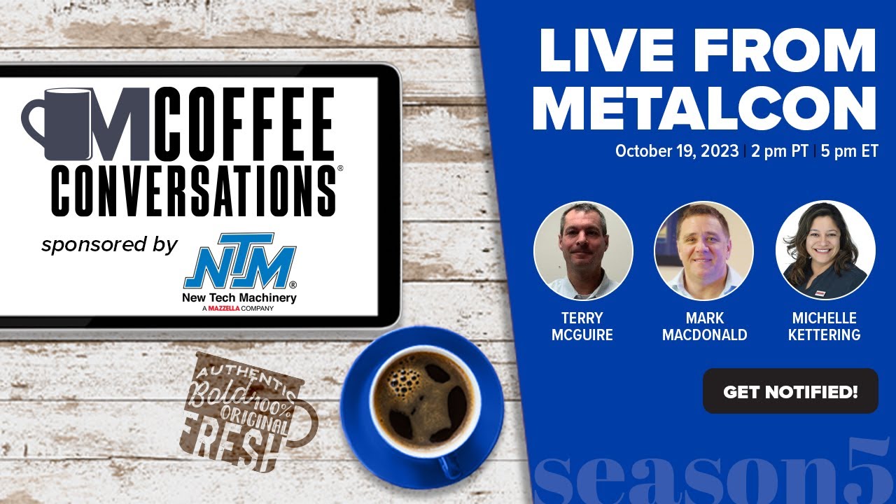 Coffee Conversations LIVE From METALCON 2023! Sponsored by New Tech ...