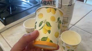 Disposable Cups Perfect for Lemonade Stand! #amazonfinds #lemonadestand
