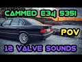 Cammed E34 535i | Cruising + Pulls + Exhaust
