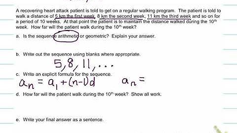 Arithmetic Sequence Word Problem