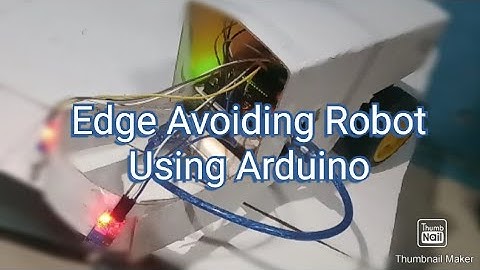 Edge Avoiding Robot Using Arduino