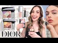 Dior summer 2024  review  swatches pastel glow  coral flame palette dior forever glow maximizer