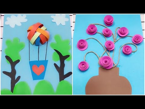 Quick and Easy Paper Craft Activities for Kids |Simple Paper Crafts for Kids You'll Want to Make Too