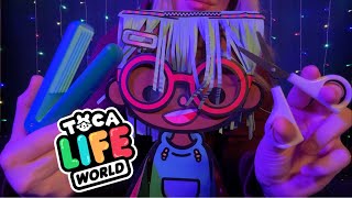 The Toca Boca Tingle ASMR Paper Hair Salon screenshot 2