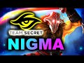 NIGMA vs SECRET - NEW ROSTER DEBUT + iLTW - DPC EU DREAMLEAGUE S15 DOTA 2