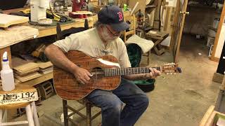 Wayne Henderson playing EJ Henderson 000 28K