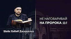 Не наговаривай на Пророка ﷺ!