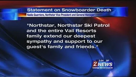 2/24 5pm Snowboarder Dies at Northstar