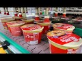 컵라면 생산과정이 궁금해? 100% 우리밀! 안심하고 먹는 컵라면 대량 생산과정 | How Korean Spicy Cup Ramyeon is made | Korean Food