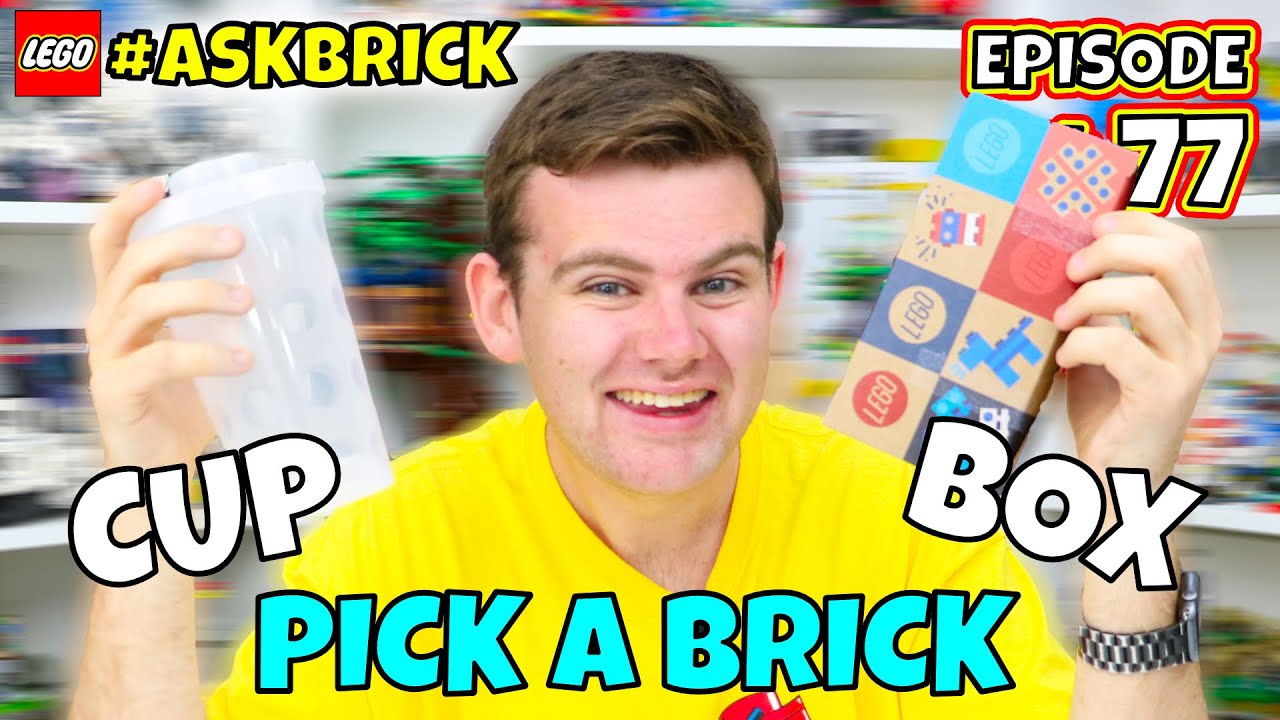 LEGO PICK a BRICK CUPS vs. BOXES?? LEGO Store Visits & INSIDER INFORMATION AskBrick Episode