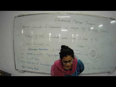 General Constraint & Concept in design of Rotating  Electrical Machine | Lecture-3