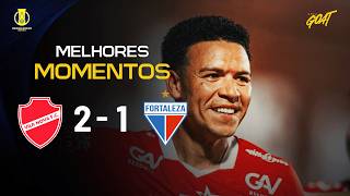 VITÓRIA EM CASA! VILA NOVA SUPERA O FORTALEZA POR 2 A 1 EM DUELO TRUNCADO NA SÉRIE B!