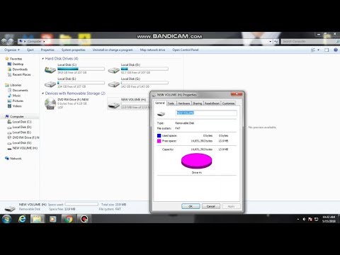 Recover PENDRIVE showing only MBs to 8GB ( Recover defective pendrive ...