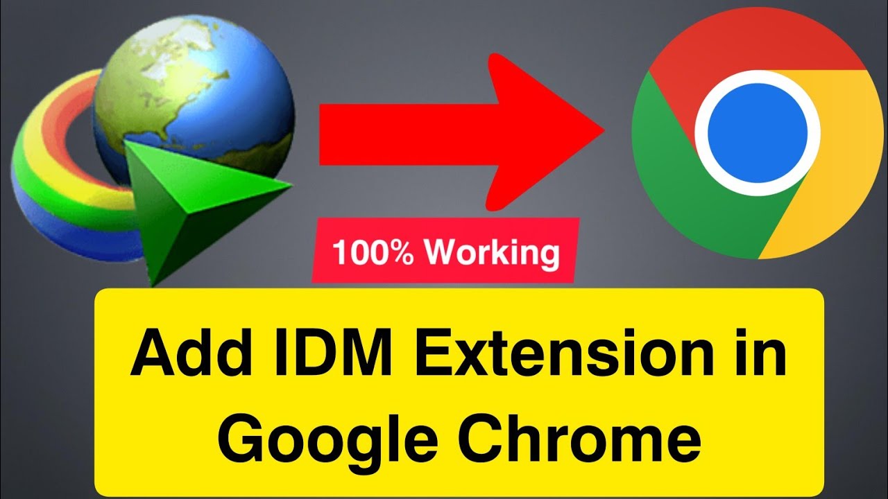 How To Add IDM Extension In Google Chrome add Download