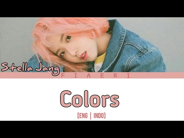 stella jang colors yolo レコード EP 7インチ Stella Jang - 'Colors 🌈' [Eng/Indo] - YouTube