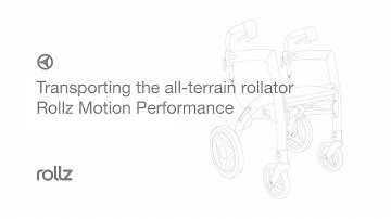 Rollz Motion Performance - How to transport a Rollz Motion Performance rollator