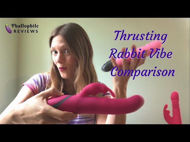 best nipple sucking toy Love Thruster Rechargeable Thrusting Rabbit Vibrator