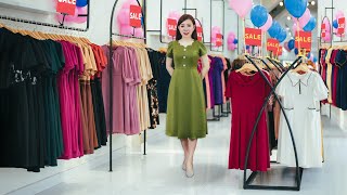 Váy Đầm Trung Niên Đẹp Nhất Tháng 5 - Thời Trang Trung Niên 2024 - Tập 63
