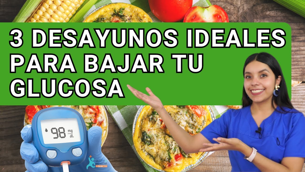 ¿Que puede desayunar alguien con diabetes?  (INCLUYE PORCIONES)