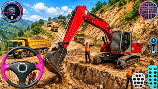 City Road Construction Side Game: All Heavy Vehicle Construction Simulator Real 3D Android Gameplay screenshot 3