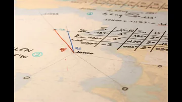 Comment calculer sa route sur carte marine ?
