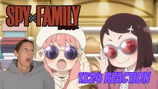 The Role Of A Mother And Wife/Shopping With Friends | Spy x Family S1E24 Reaction