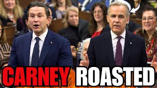 Pierre Poilievre ROASTS Mark Carney In Front Of Entire House