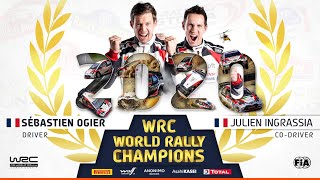 🏆 Sébastien Ogier and Julien Ingrassia: FIA WRC 2020 Champions