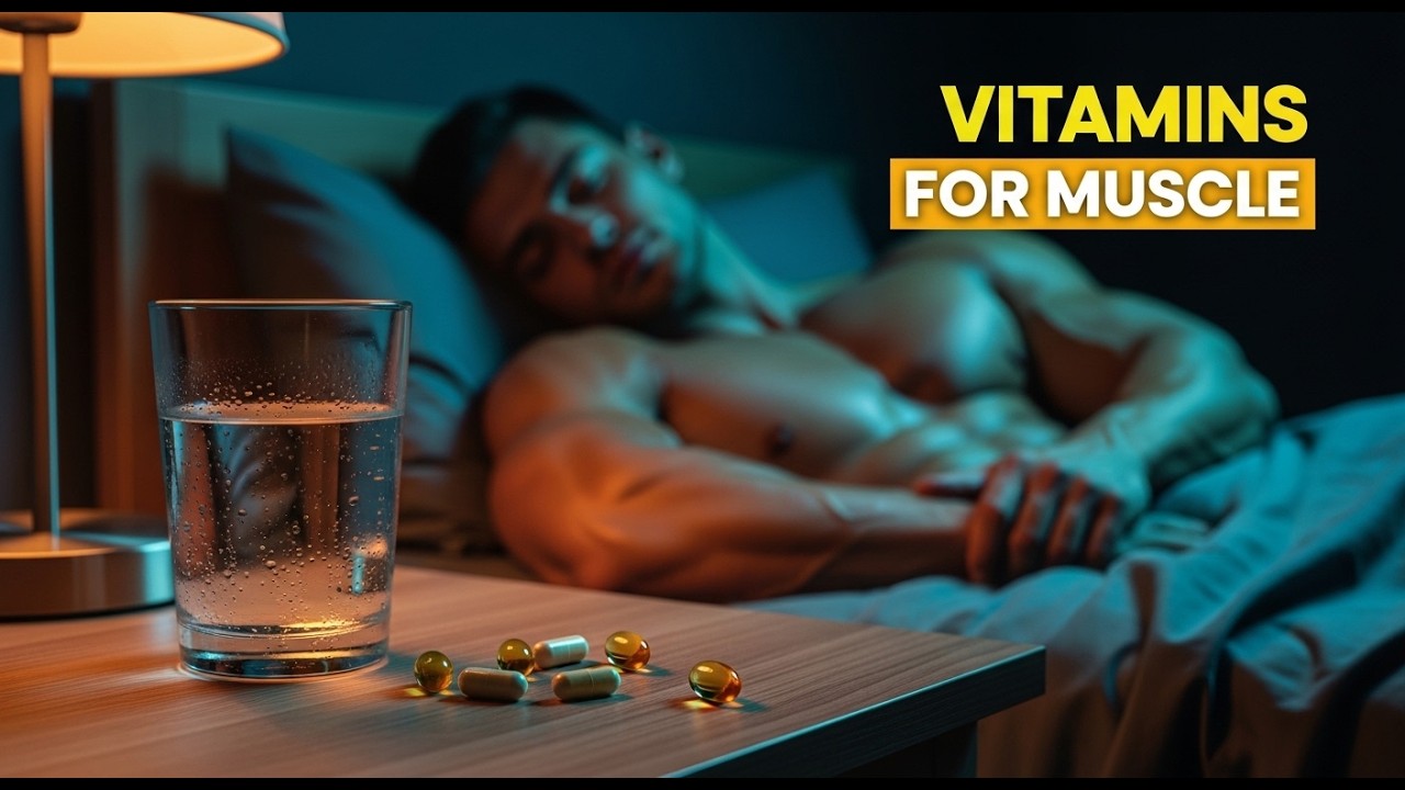 Take These 4 Vitamins Before Bed to Rebuild Muscle Overnight (But Avoid These 2!) Explained