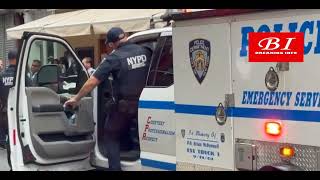 NYPD Officer Shoots Man With Knife on Lower East Side Ludlow Rivington Breaking News