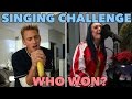 SINGING CHALLENGE! SHE'S AMAZING!