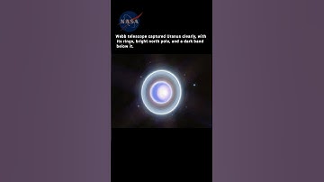 Webb Captures Uranus Like Never Before 🌌✨ #shorts #space #nasa #spaceexploration #uranus