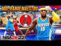 CARMELO ANTHONY "MID-RANGE MAESTRO" BUILD is OVERPOWERED in NBA 2K22