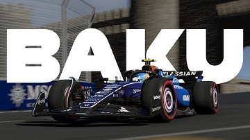 Azerbaijan GP: Williams FW47 Carlos Sainz Baku City Circuit
