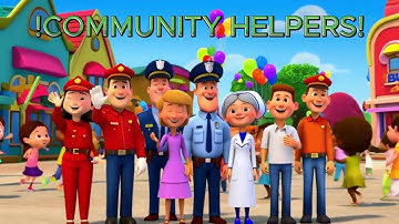 🎶 Community Helpers Song! | Learn About Community Heroes for Kids