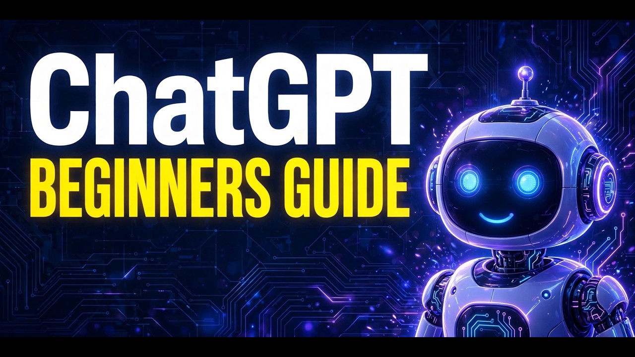ChatGPT for Complete Beginners (Step-by-Step Guide) - YouTube