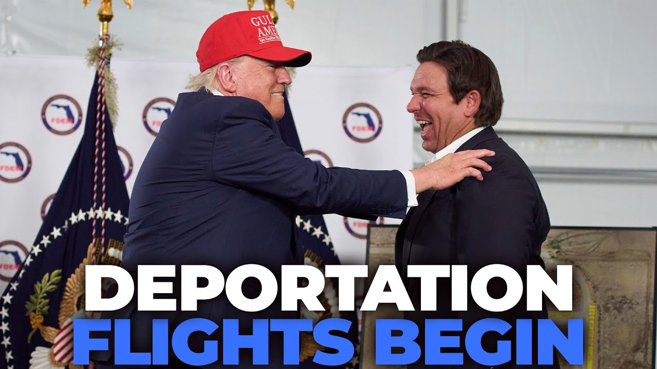 Alligator Alcatraz Now Launching Deportation Flights, DeSantis Says | TRENDING