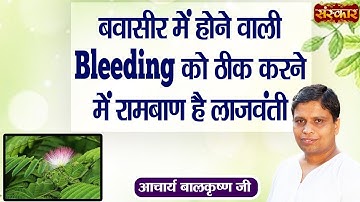 बवासीर के लिए रामबाण औषधि | Ayurvedic Medicine for Piles | Acharya Balkrishna Ji Ke Nuskhe~SanskarTV
