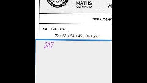 Australian Maths Olympiad #1 2020 Problem One