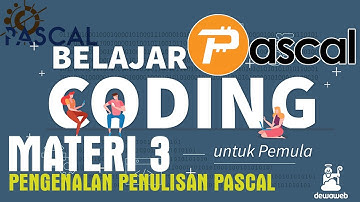 Video Pembelajaran SMA TIK || Materi 3 Turbo Pascal Android - Pengenalan Penulisan Program Pascal