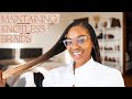 How To Maintain Knotless Box Braids & Reduce Frizz