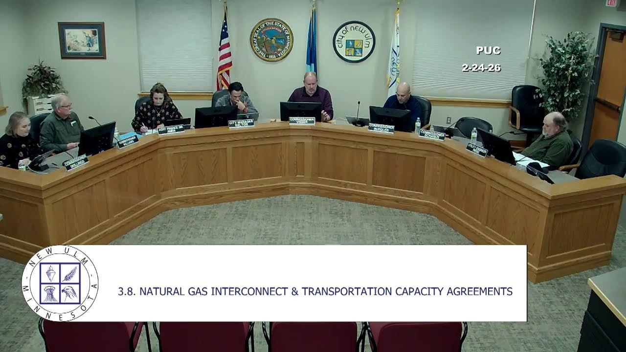 February 24, 2026 New Ulm Public Utilities Commission