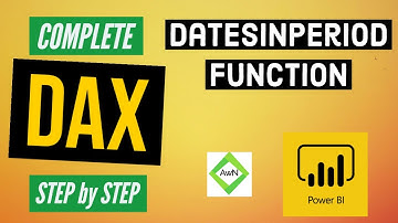 Power BI DAX Tutorial (10/50) - What is DatesInPeriod